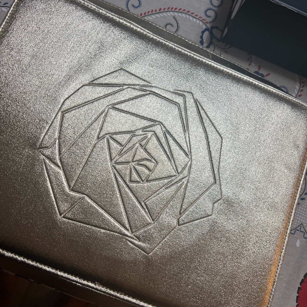 Lancome Gold Make up bag